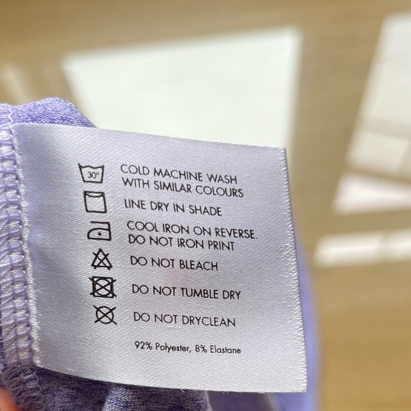 NWT Cadenshae Nursing Free ‘n Active Tank Top in Lilac Sz Small - Picture 7 of 11